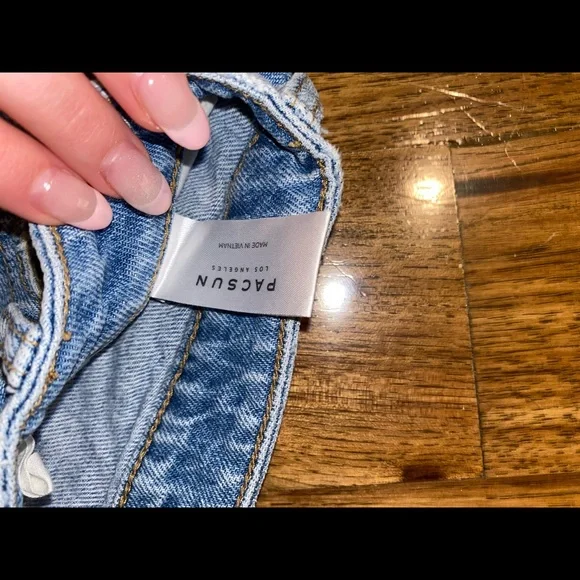 Pacsun Jean Shorts XS!! (25/26/2/4/XS/Small) - Picture 5 of 6